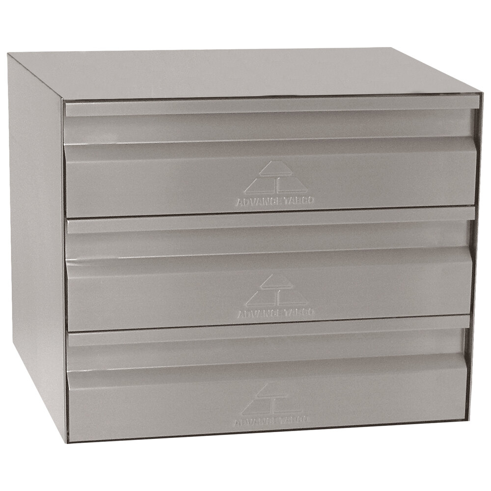 ADVANCE TABCO TA-38 Drawer Assembly, 3 Tier, 20 X 20 X 5 Inch Size | CD7ZGD