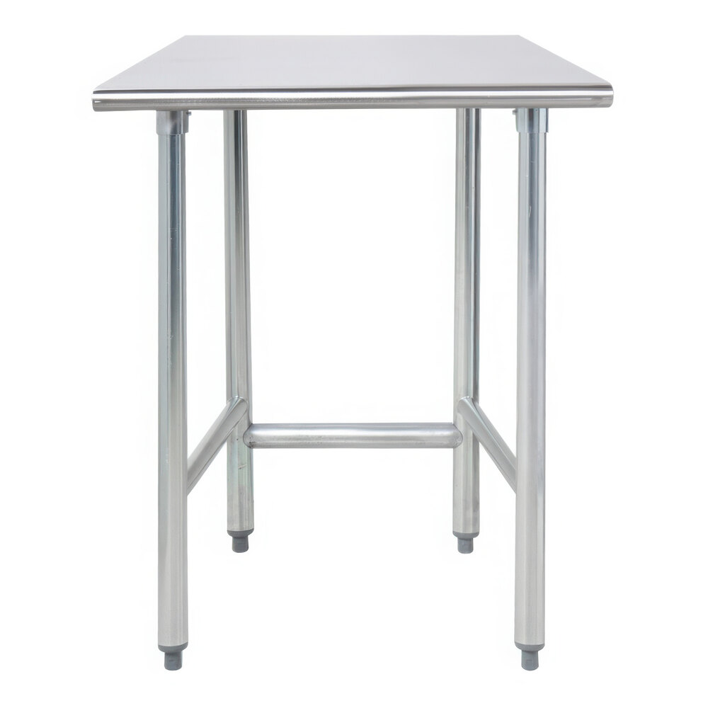 ADVANCE TABCO TAG-240 Work Table, 30 X 24 Inch Size 16 Ga 430 Ss Top | CD7ZKC
