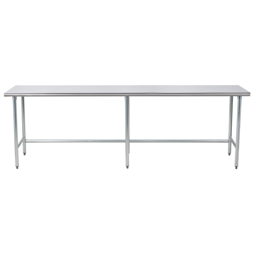 ADVANCE TABCO TAG-309 Work Table, 108 X 30 Inch Size 16 Ga 430 Ss Top | CD7ZLC