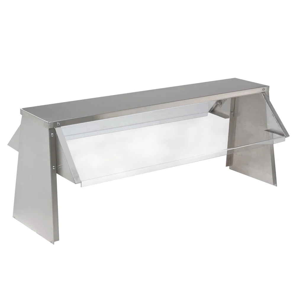 ADVANCE TABCO TBS-6 Buffet Shelf With Breath Guard, 93-1/8 X 19-1/4 Inch Size, Ss Shelf | CD7ZMT