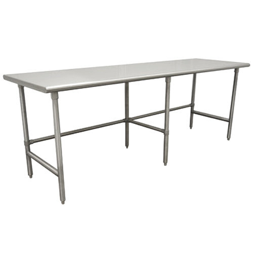 ADVANCE TABCO TSS-3012 Work Table, 144 X 30 Inch Size 14 Ga 304 Ss Top | CD8AVM