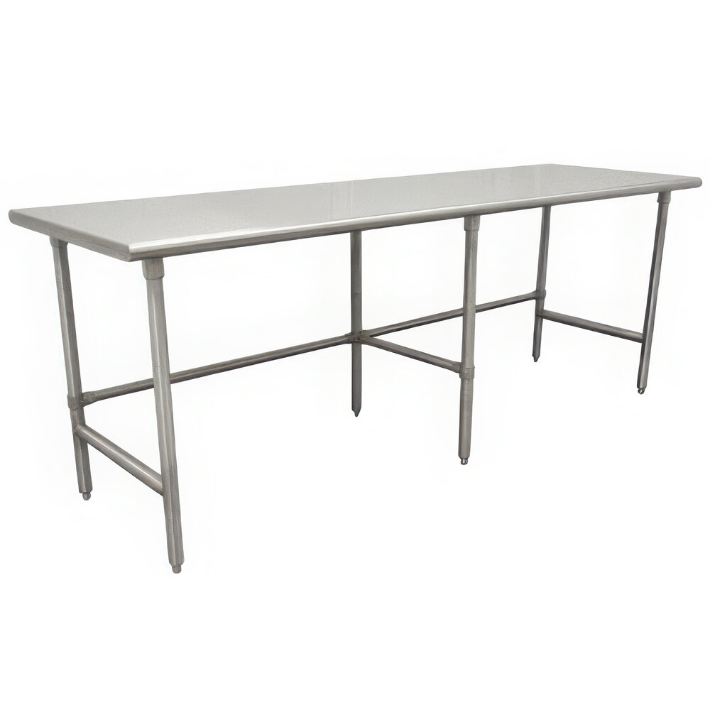 ADVANCE TABCO TSS-4812 Work Table, 144 X 48 Inch Size 14 Ga 304 Ss Top | CD8AWL