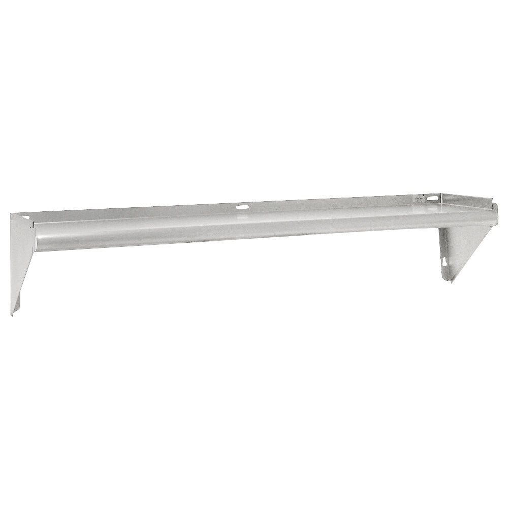 ADVANCE TABCO WS-KD-60 Special Value Shelf, Wall-Mounted, 60 X 11-1/8 Inch Size Bullnose FE | CD8BZK