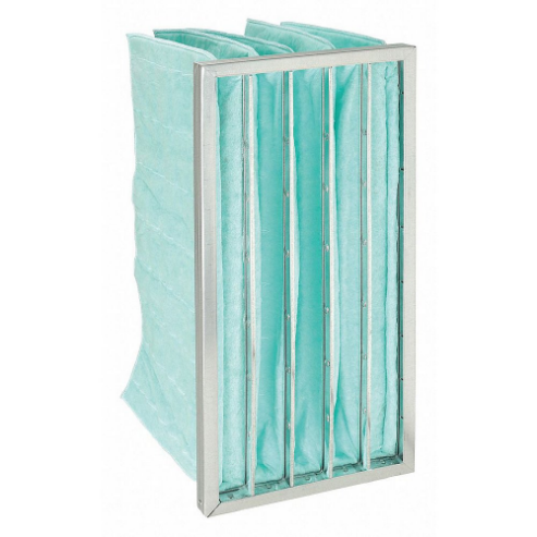 AIR HANDLER 5M383 Pocket Air Filter Synthetic 12 x 24 x 22 Inch | AE4NQB