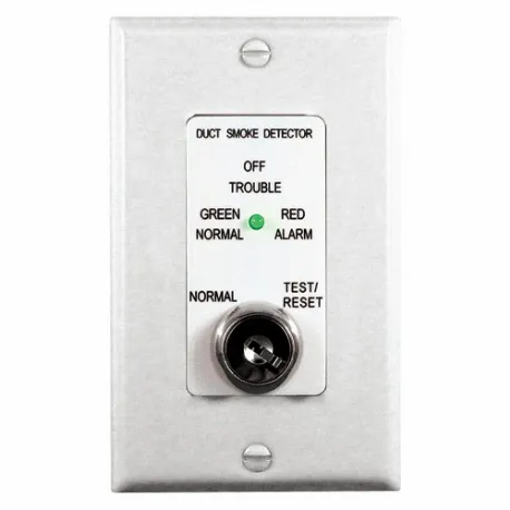 Remote Alarm Accessory, Painted Enamel, Wall, 1 1/2 Inch Depth, 24V DC