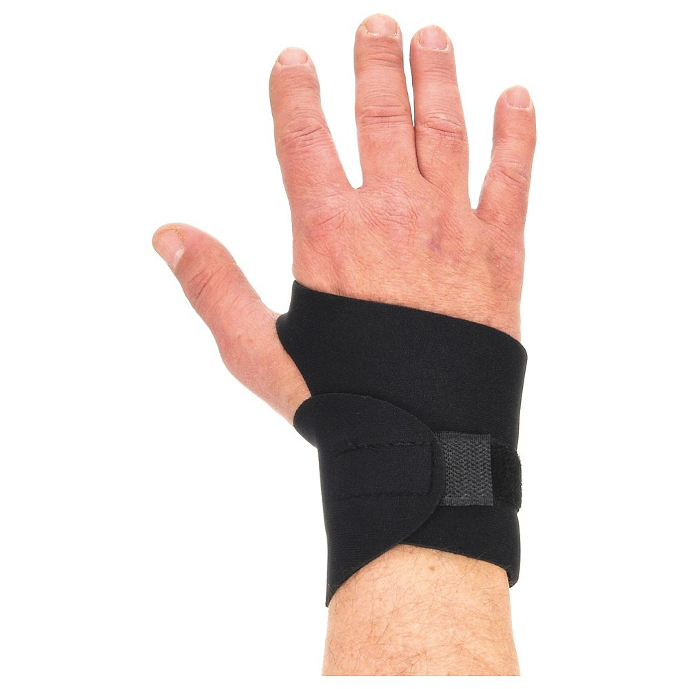 ALLEGRO SAFETY 7111-01 Wrist Support, Neoprene, Universal Size, Black | AC9RXY 3JRC5