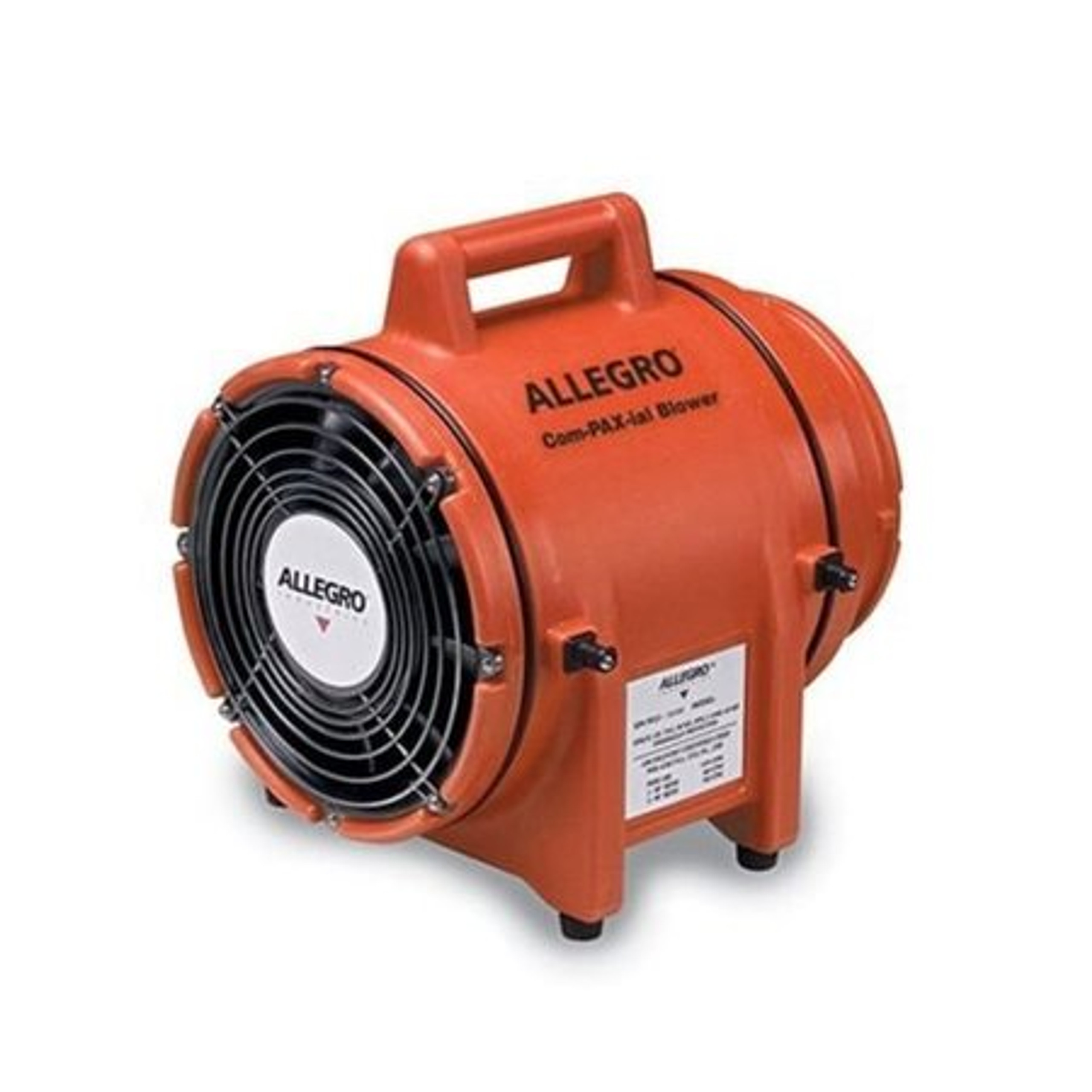 ALLEGRO SAFETY 9533-02 Compact Canister, 8 Inch, Plastic, With 25 Feet Ducting | CD4UUA