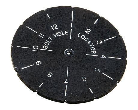 Bolt Hole Locator, 2-1/4 Inch Length x 2-1/4 Inch Width