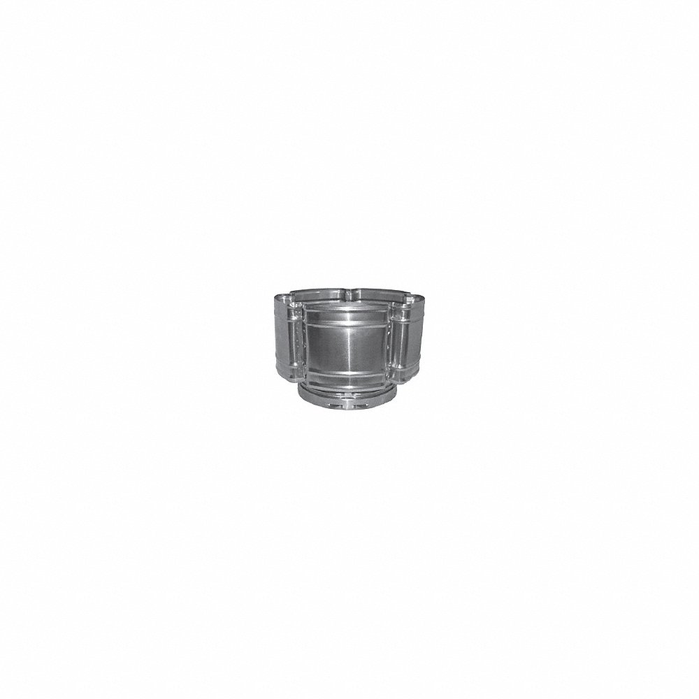 AMERI-VENT 10RC Rain Cap, Smooth Hood Venting, Smooth Rain Cap, Round, 10 Inch Duct, 3105, Aluminum | CN8JCW 33Y935