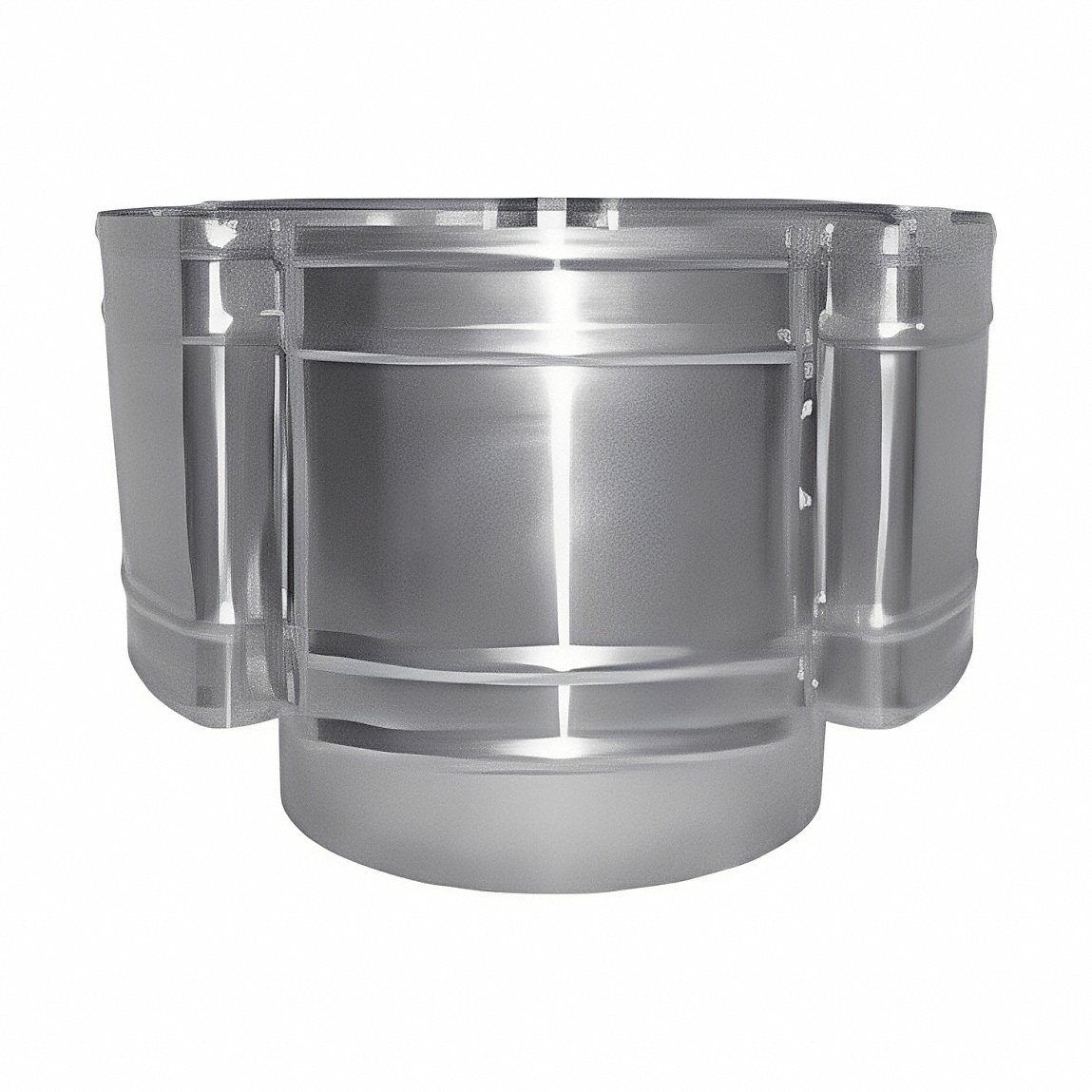 AMERI-VENT 12C Rain Cap, Smooth Hood Venting, Smooth Rain Cap, Round, 12 Inch Duct, 3105, Aluminum | CN8JCZ 33Y936