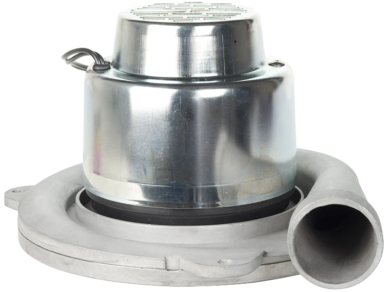 AC Vacuum Motor, Tangential, 1575 W, 8.4 Frame Size, 2 Stage, 240 V