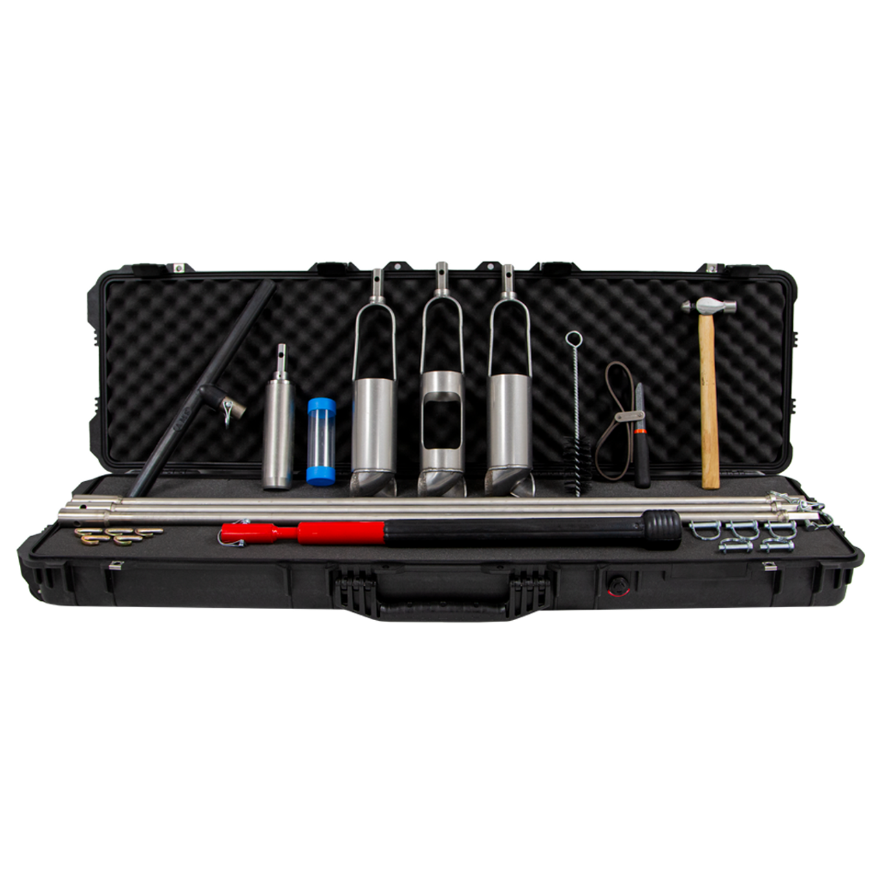 Soil Sampling Kit, Hex Quick Pin, 3-1/4 Inch