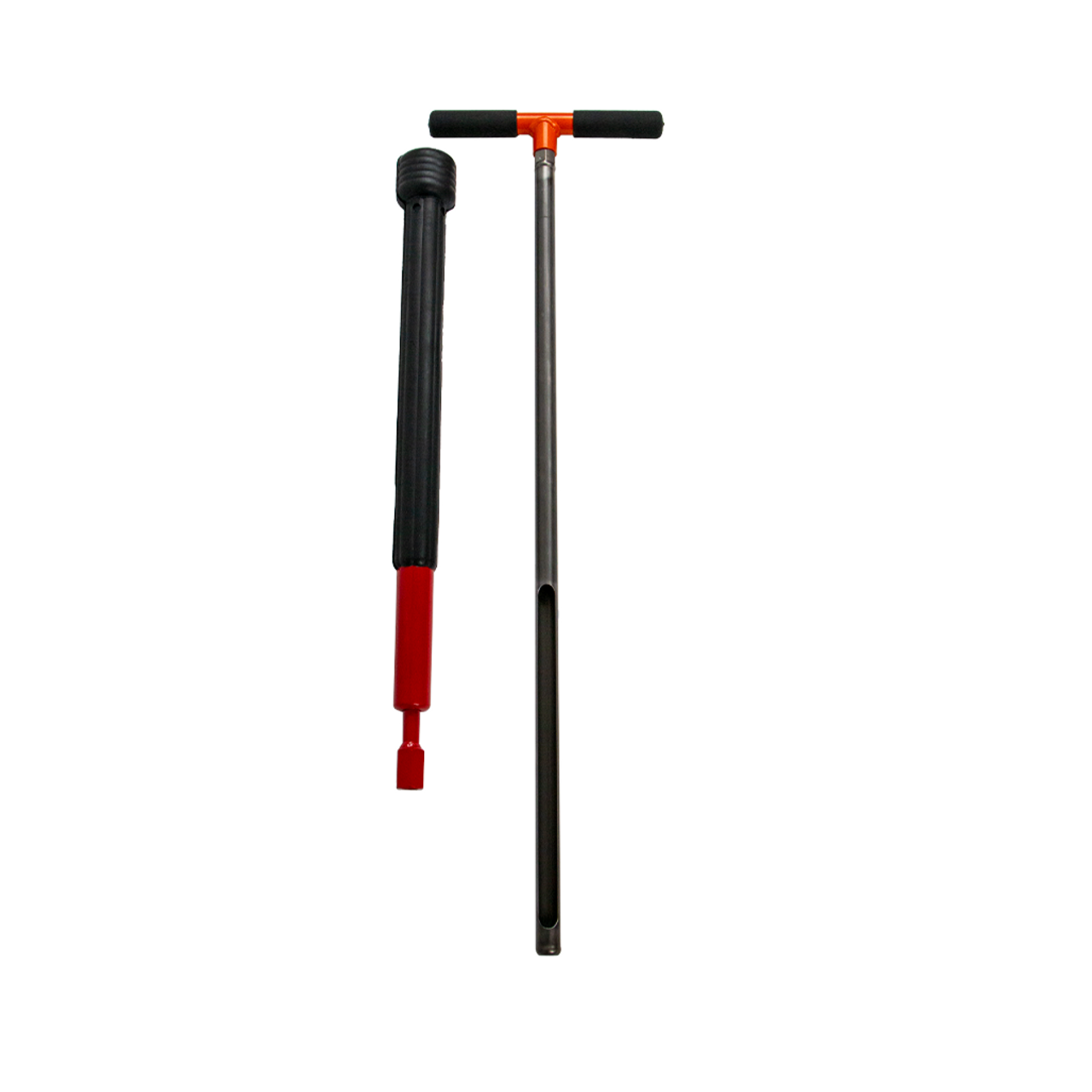 Soil Probe with Slide Hammer, 5/8 Inch Thread, 7/8 x 33 Inch