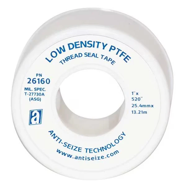 Thread Sealant Tape, 1 Inch W, 520 Inch L