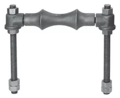 177 Series Pipe Roll Support, 2 Inch Size, Galvanized