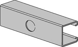 ANVIL FIG AS 210KO Channel with Knock Outs | CF4GPH