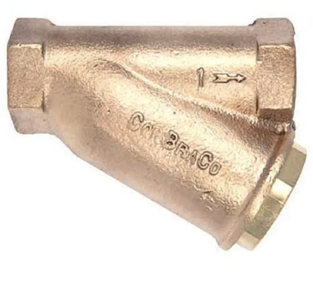 Strainer Y, 2-1/2 Inch Size, Bronze