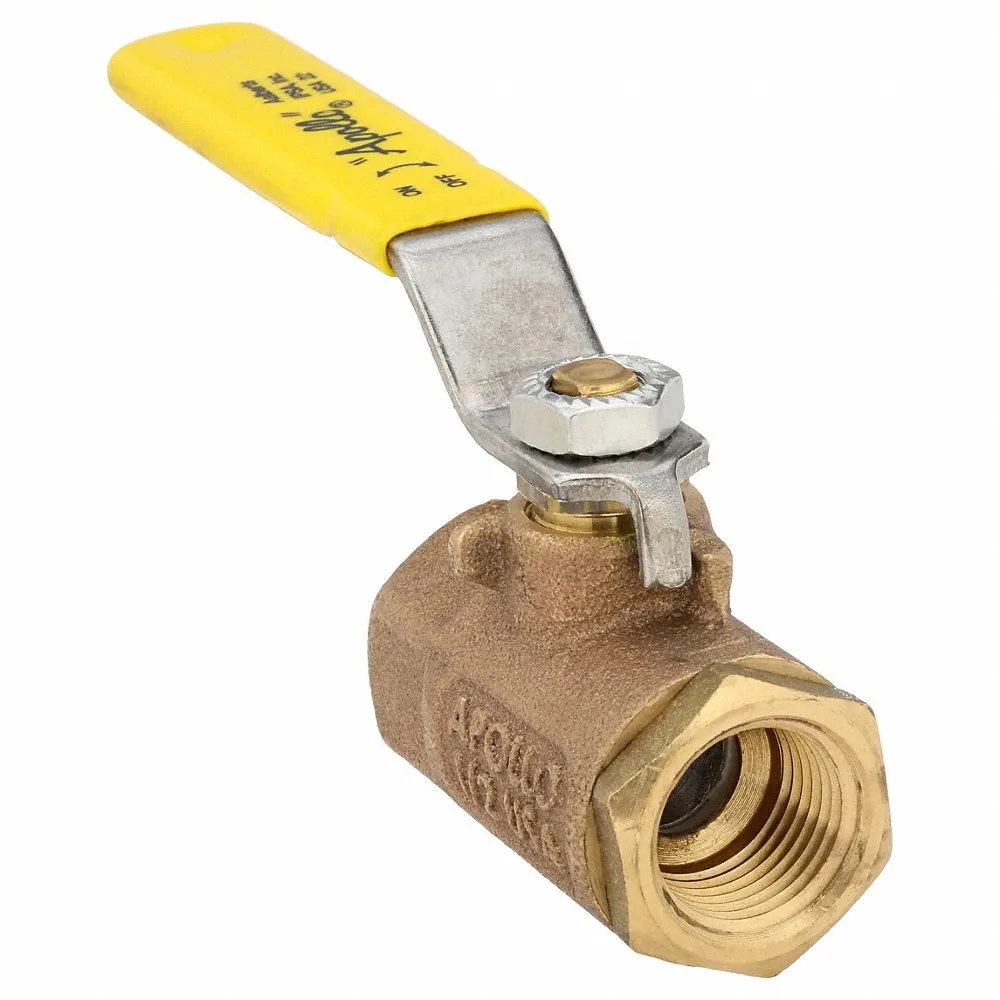 APOLLO VALVES 70-103-10 Ball Valve, 1/2 Inch Pipe, 600 PSI, -20 to 450 Deg. F, Lever Handle, FNPT | AA9MYC 1DZH6