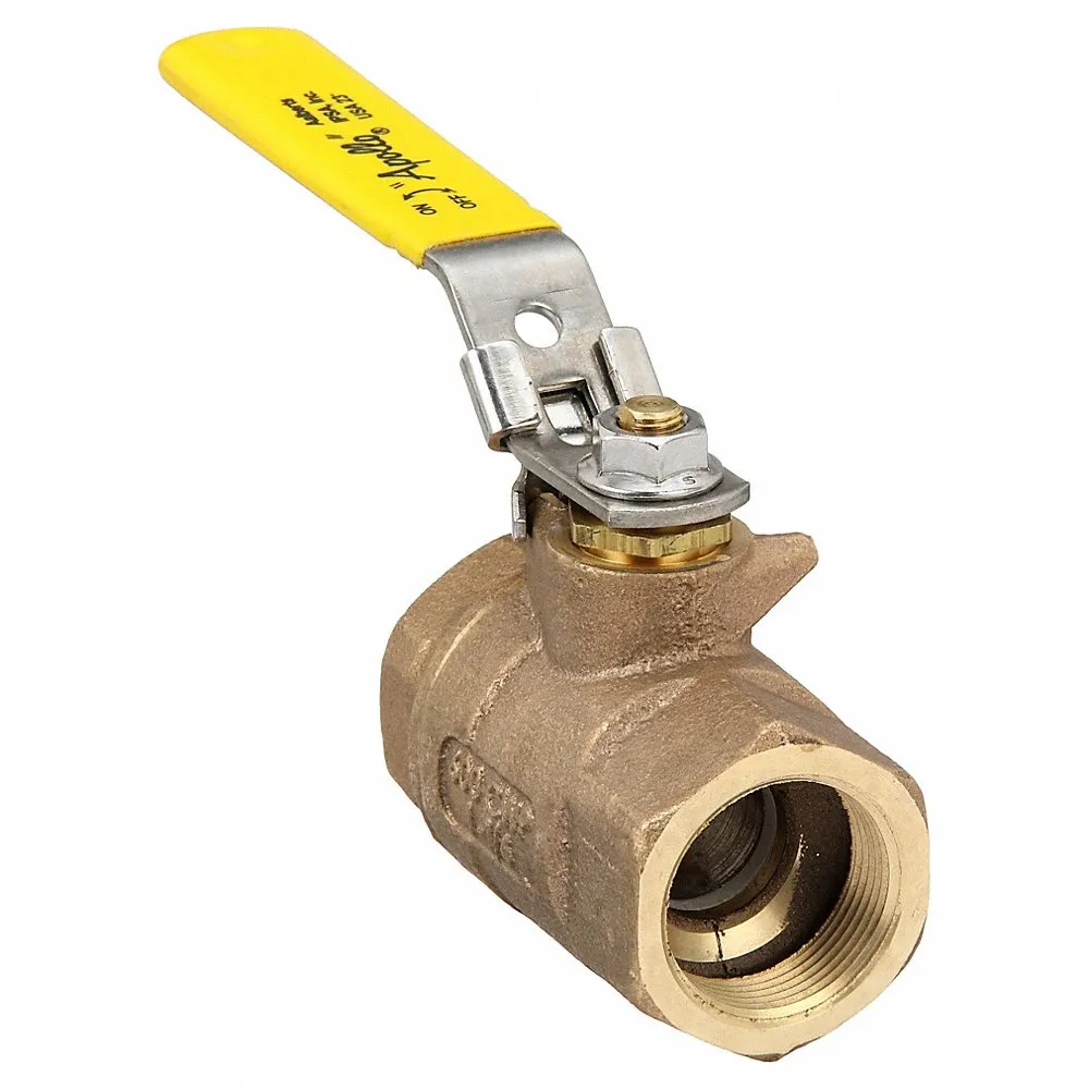 APOLLO VALVES 70-106-27 Bronze Ball Valve Inline Fnpt 1-1/4 In | AB9NPH 2EEJ6