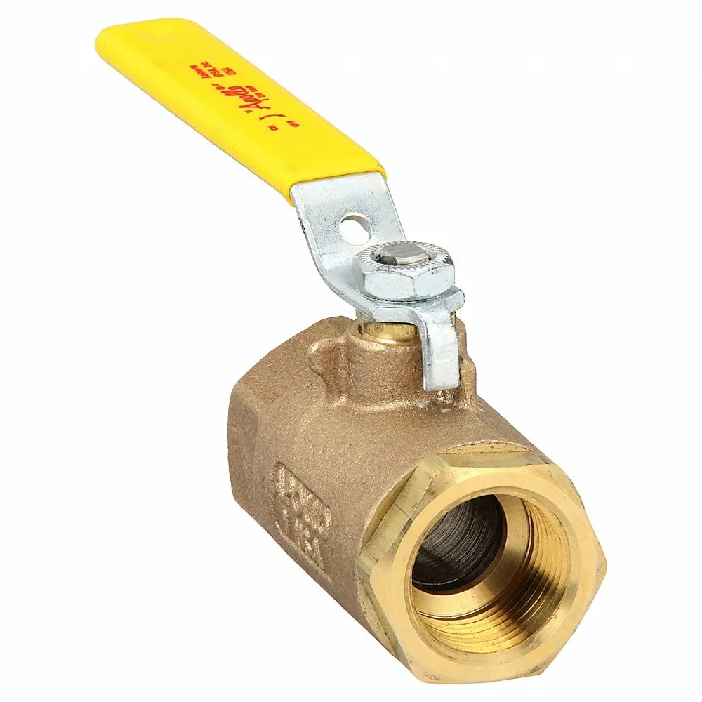 APOLLO VALVES 70-145-64 Bronze Ball Valve Inline Fnpt 1 In | AE4UDJ 5MU31