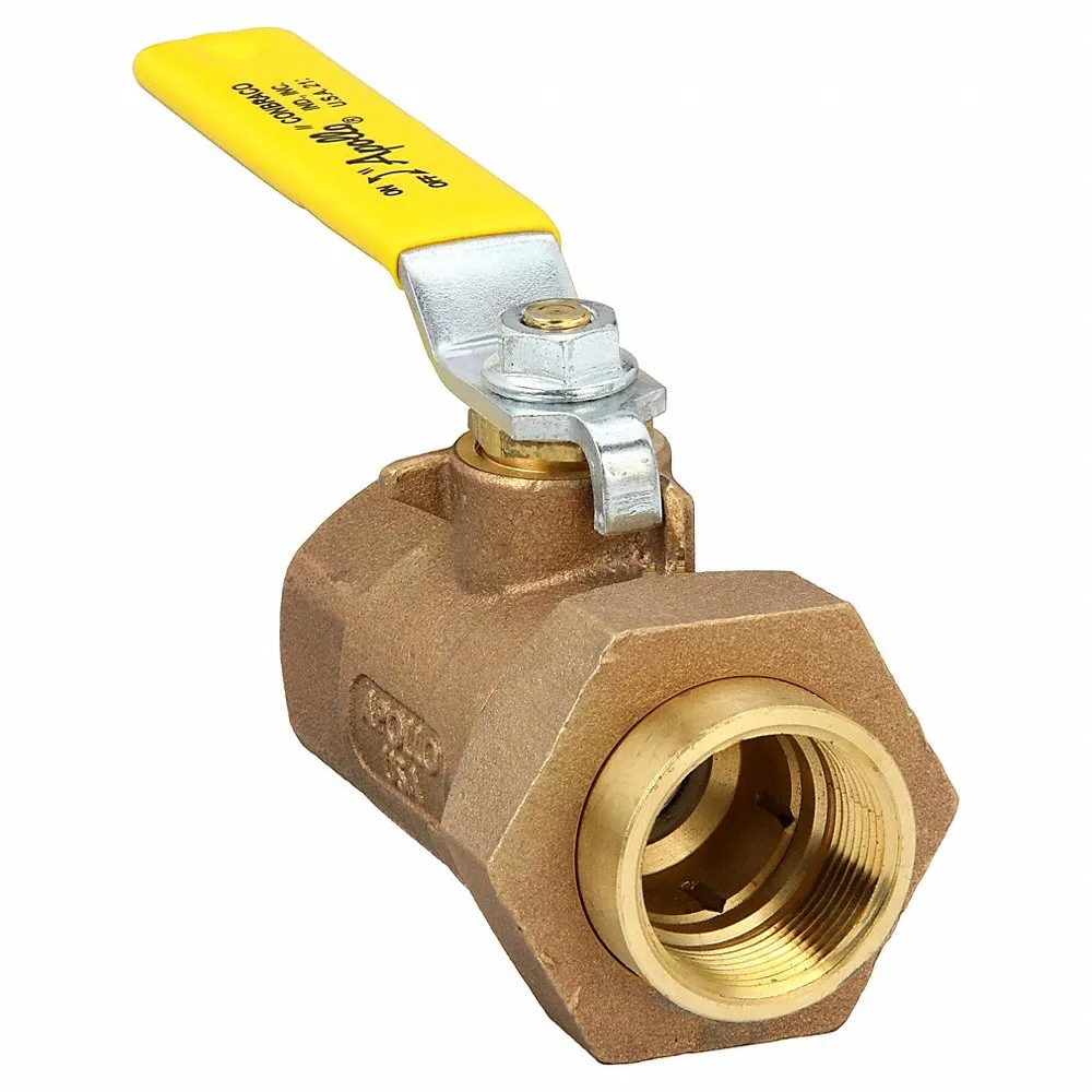 APOLLO VALVES 70-306-01 Bronze Ball Valve Union Fnpt 1-1/4 In | AA9DAV 1CKH4