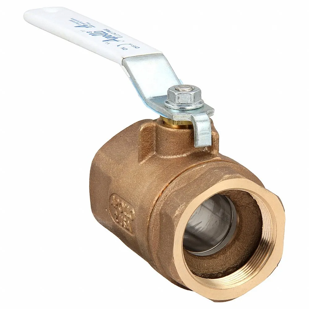 APOLLO VALVES 70LF-148-01 Lead-free Bronze Ball Valve Inline Fnpt 2 In | AD3MBP 40D903