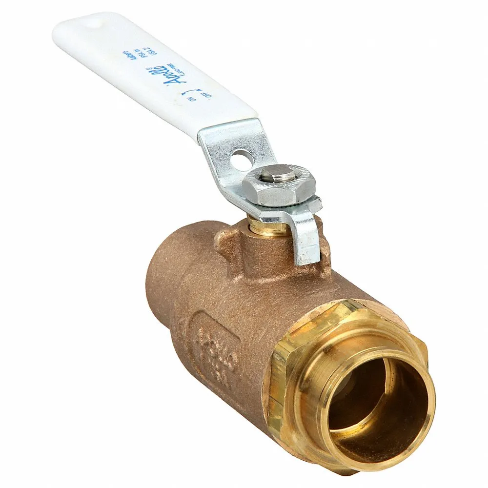 APOLLO VALVES 70LF24501 Lead-free Bronze Ball Valve Solder 1 In | AD3MCC 40D915 / 70LF-245-01