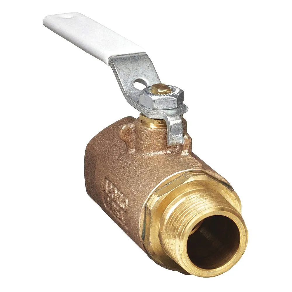 APOLLO VALVES 70LF80501 Ball Valve Bronze Inline 1 Inch Pipe | AG2BPF 31EE62 / 70LF-805-01