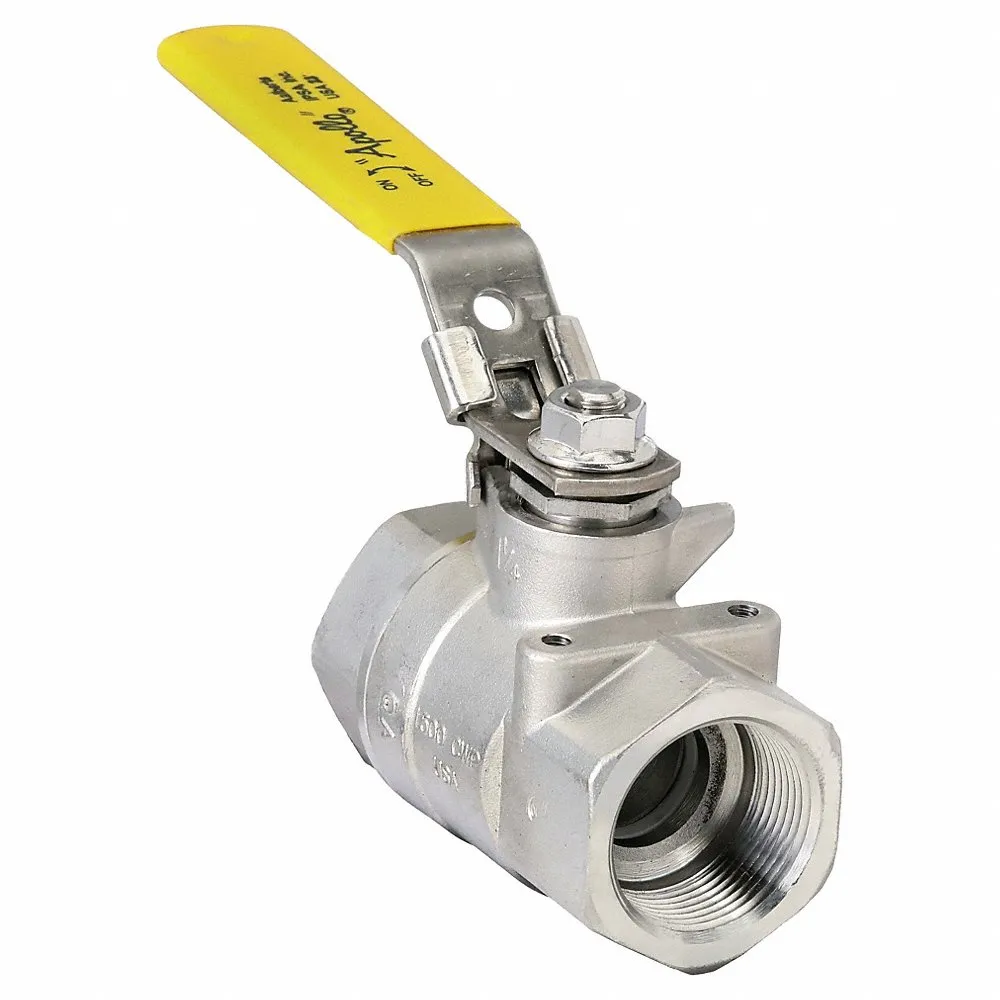 APOLLO VALVES 76-106-27 Cf8m Stainless Steel Ball Valve Fnpt 1-1/4 In | AA9DDK 1CKT2