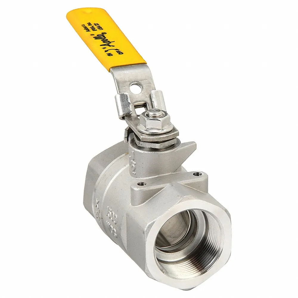 APOLLO VALVES 76-107-27 Cf8m Stainless Steel Ball Valve Fnpt 1-1/2 In | AA9DDL 1CKT3