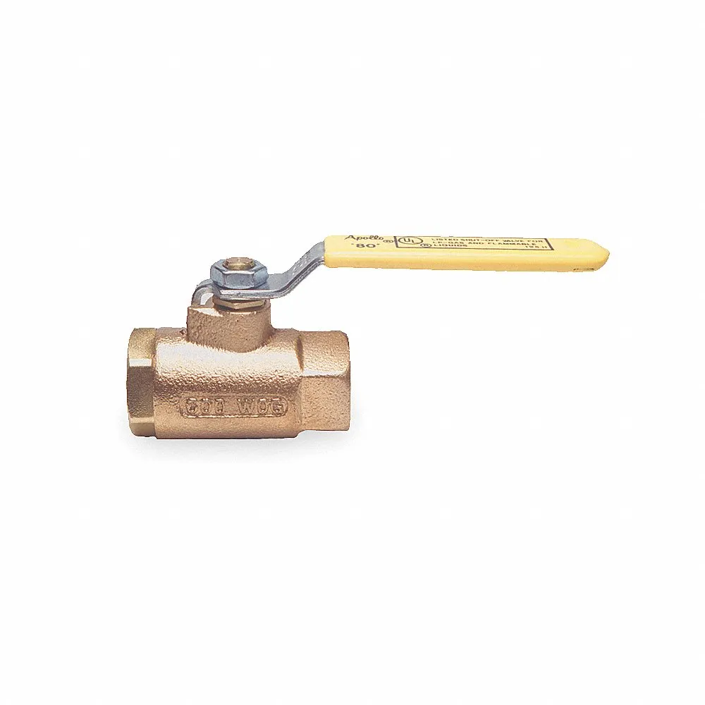 APOLLO VALVES 80-109-01 Bronze Gas Ball Valve Fnpt 2-1/2 In | AA9DBE 1CKJ4