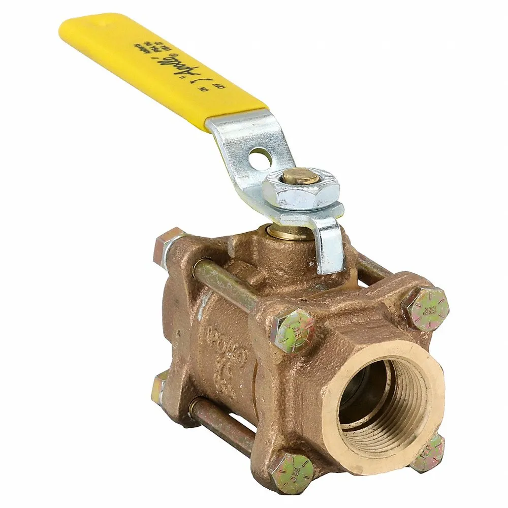 APOLLO VALVES 82-104-01 Bronze Ball Valve Inline Fnpt 3/4 In | AA9DHJ 1CLC9