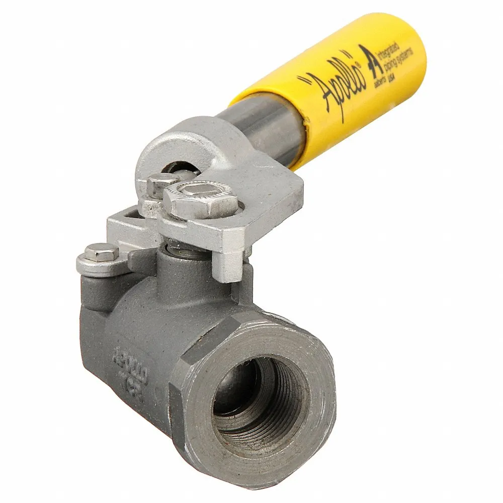 APOLLO VALVES 89-504-01A Carbon Steel Ball Valve Inline Fnpt 3/4 In | AA9DCJ 1CKN5