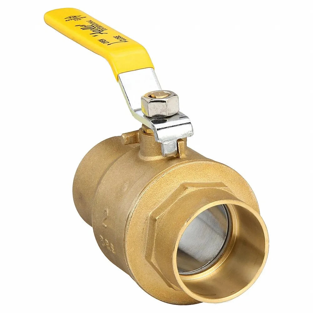 APOLLO VALVES 94A-208-01 Brass Ball Valve Inline Solder 2 In | AA9CZT 1CKE6