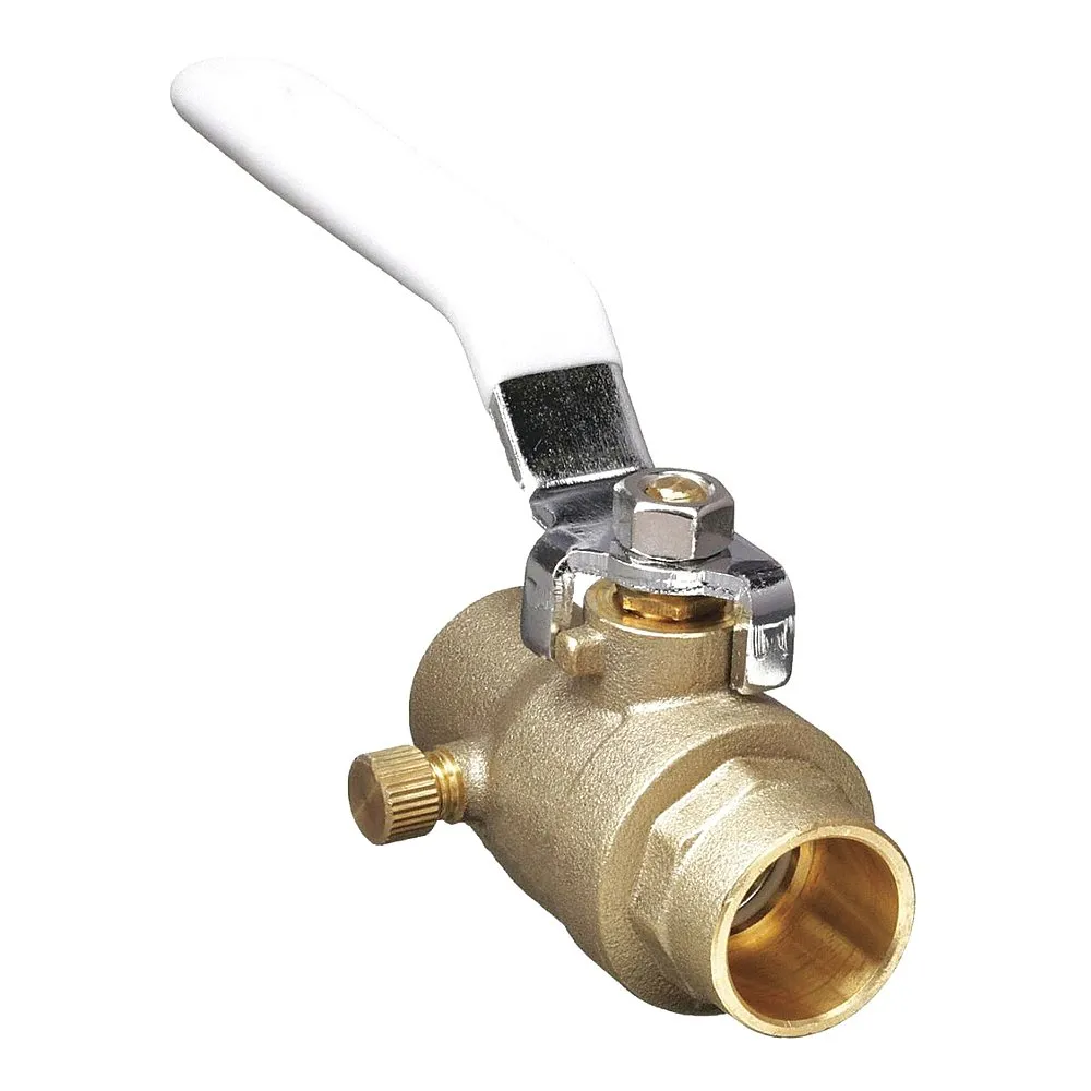 APOLLO VALVES 95ALF20301 Ball Valve Brass 2-piece Solder x Solder | AF6YXB 20RE29 / 95ALF-203-01