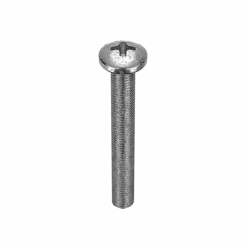 APPROVED VENDOR 1ZE30 Machine Screw Pan 10-32 X 1 1/2 L, 100PK | AB4NAC