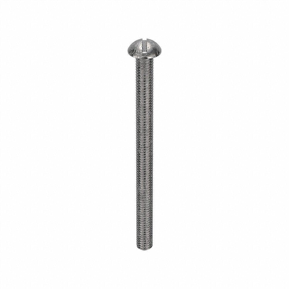 APPROVED VENDOR 2BA36 Machine Screw Round 10-32 X 2 1/2 L, 50PK | AB9CAE
