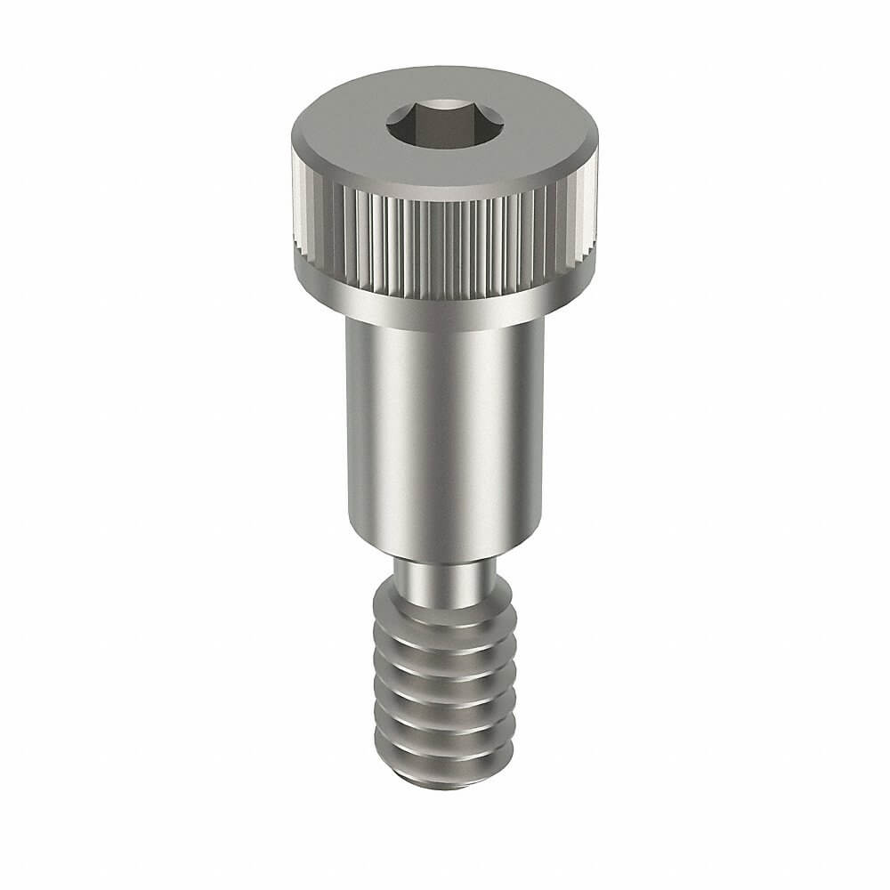 APPROVED VENDOR 2DNC1 Shoulder Screw 1/4 Diameter X 3/8 Length 316 Stainless Steel, 4PK | AB9KEB