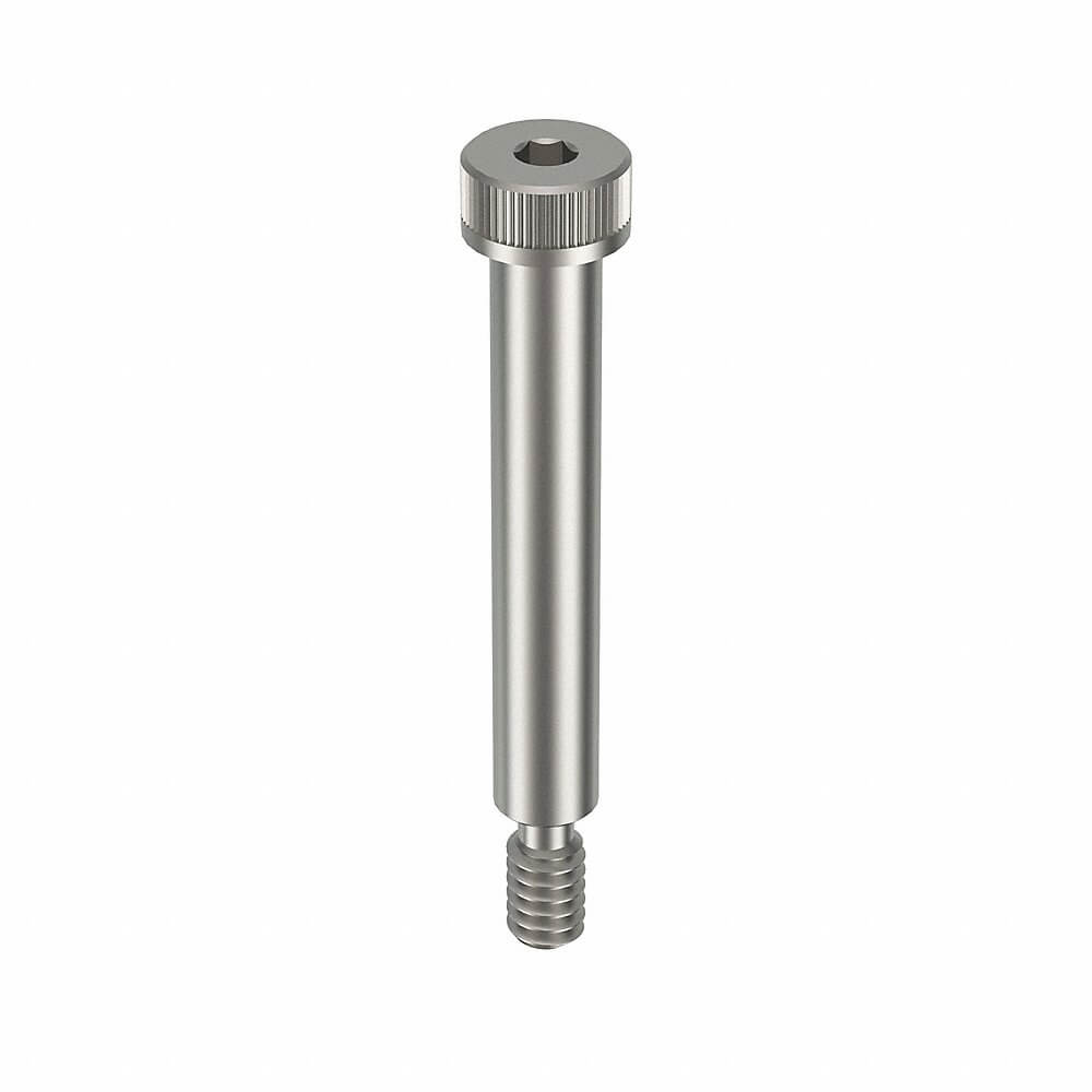 APPROVED VENDOR 2DNC7 Shoulder Screw 1/4 Diameter X 1-1/2 Length 316 Stainless Steel, 2PK | AB9KEH
