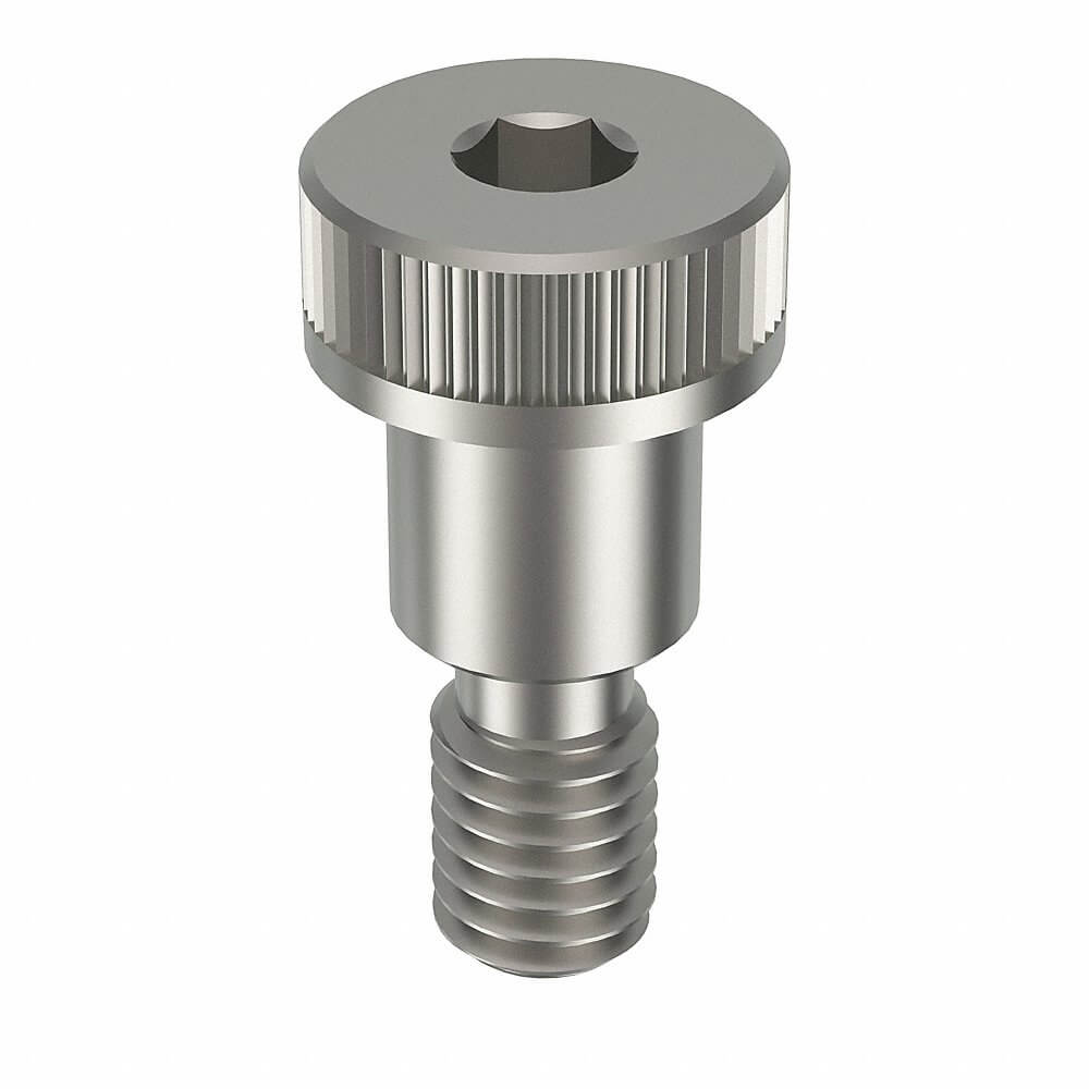 APPROVED VENDOR 2DNF3 Shoulder Screw 1/2 Diameter X 1/2 Length 316 Stainless Steel, 2PK | AB9KFH