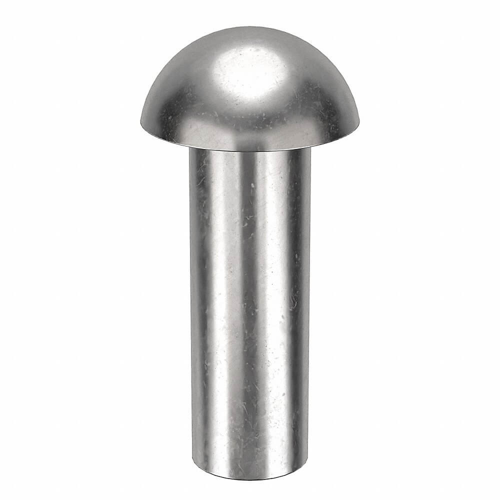 APPROVED VENDOR 35F0820.1-EA-25 Rivet Round 1/4 Diameter 1 1/4 L, 25PK | AE9MLR 6KU71