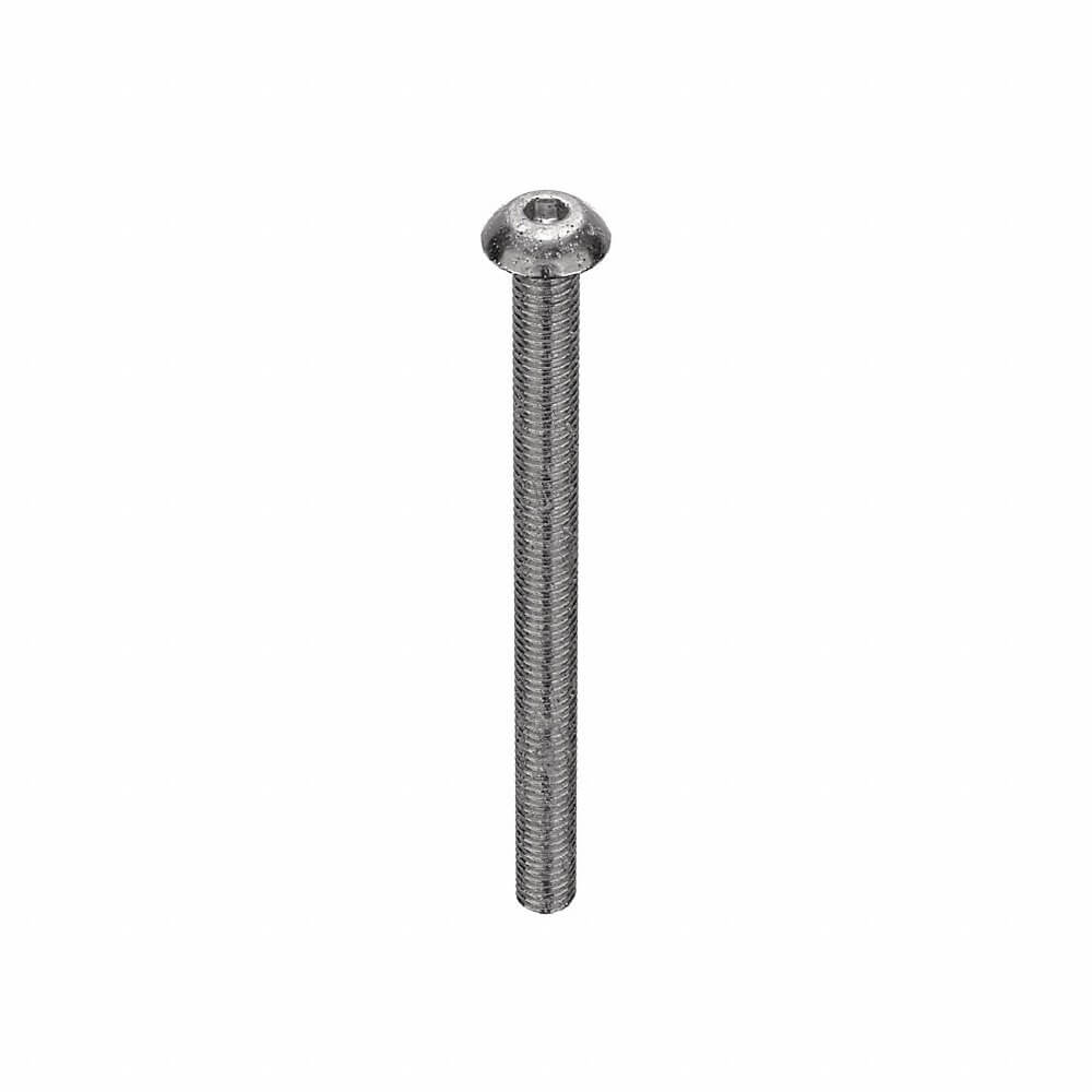 APPROVED VENDOR 6EB22 Socket Cap Screw Button Stainless Steel M3 x 0.50 X 40, 25PK | AE8MPR