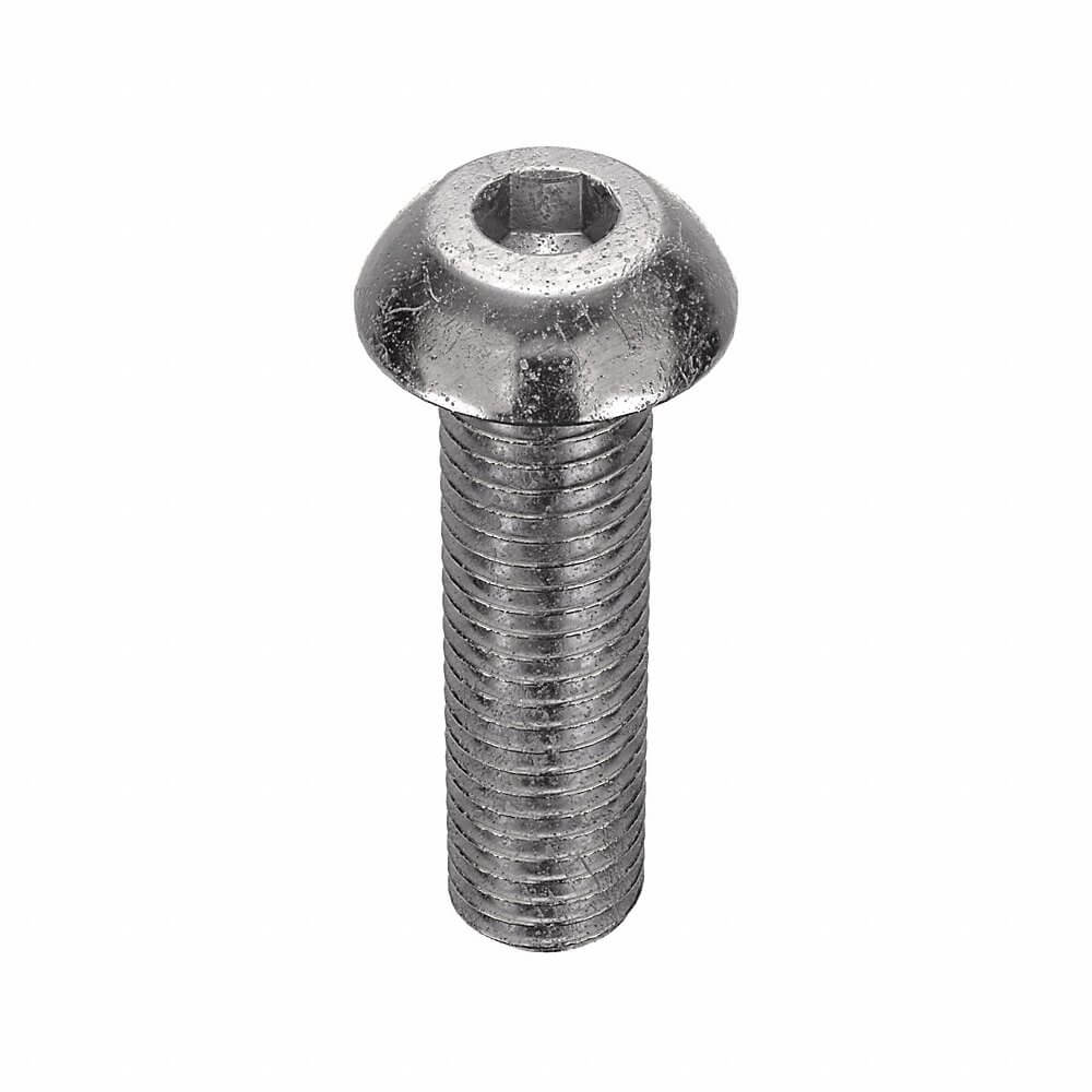 APPROVED VENDOR 6EB85 Socket Cap Screw Button Stainless Steel M12 x 1.75 X 45, 5PK | AE8MTK