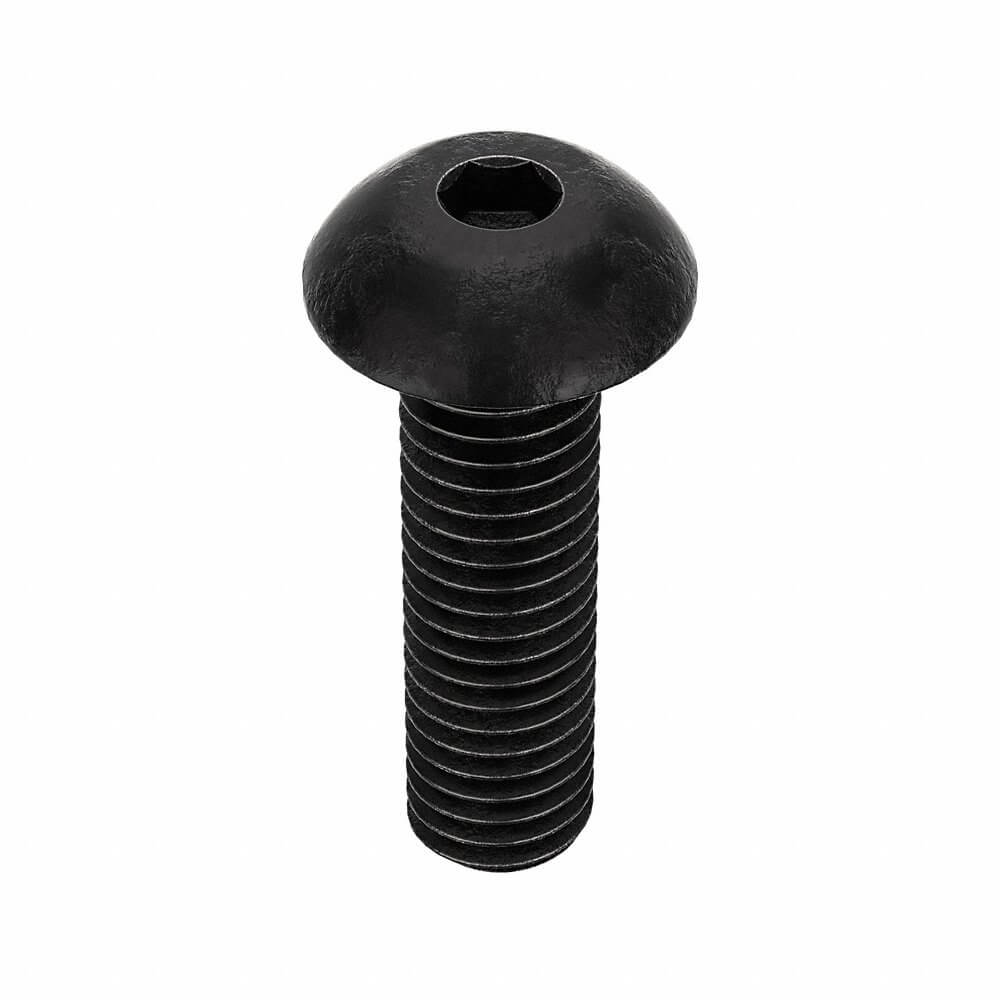 APPROVED VENDOR 6EE32 Socket Cap Screw Button M5 x 0.80 X 18, 100PK | AE8MYC