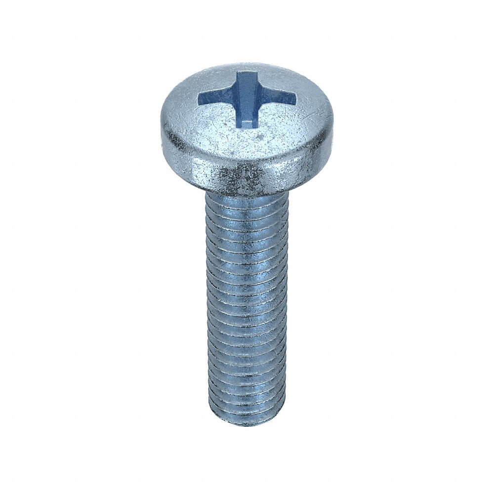 APPROVED VENDOR M24660.060.0025 Machine Screw Pan M6 X 1 X 25 L, 100PK | AE8ZTV 6GU18