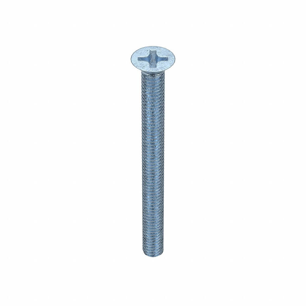 APPROVED VENDOR 6HB97 Machine Screw Flat M4 X 0.70 X 45 L, 100PK | AE9BCC