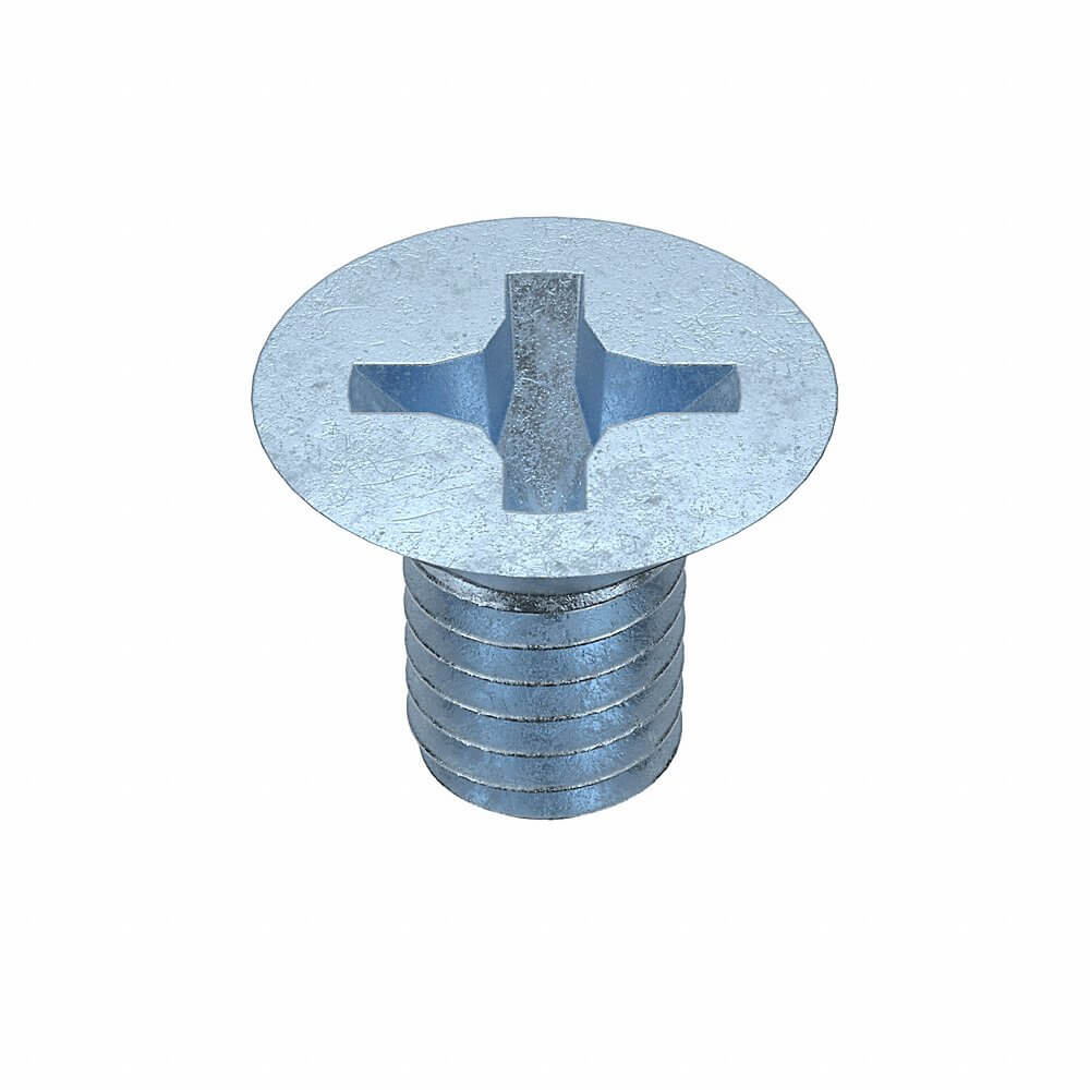 APPROVED VENDOR 6HE52 Machine Screw Flat M6 X 1 X 10 L, 25PK | AE9BMW