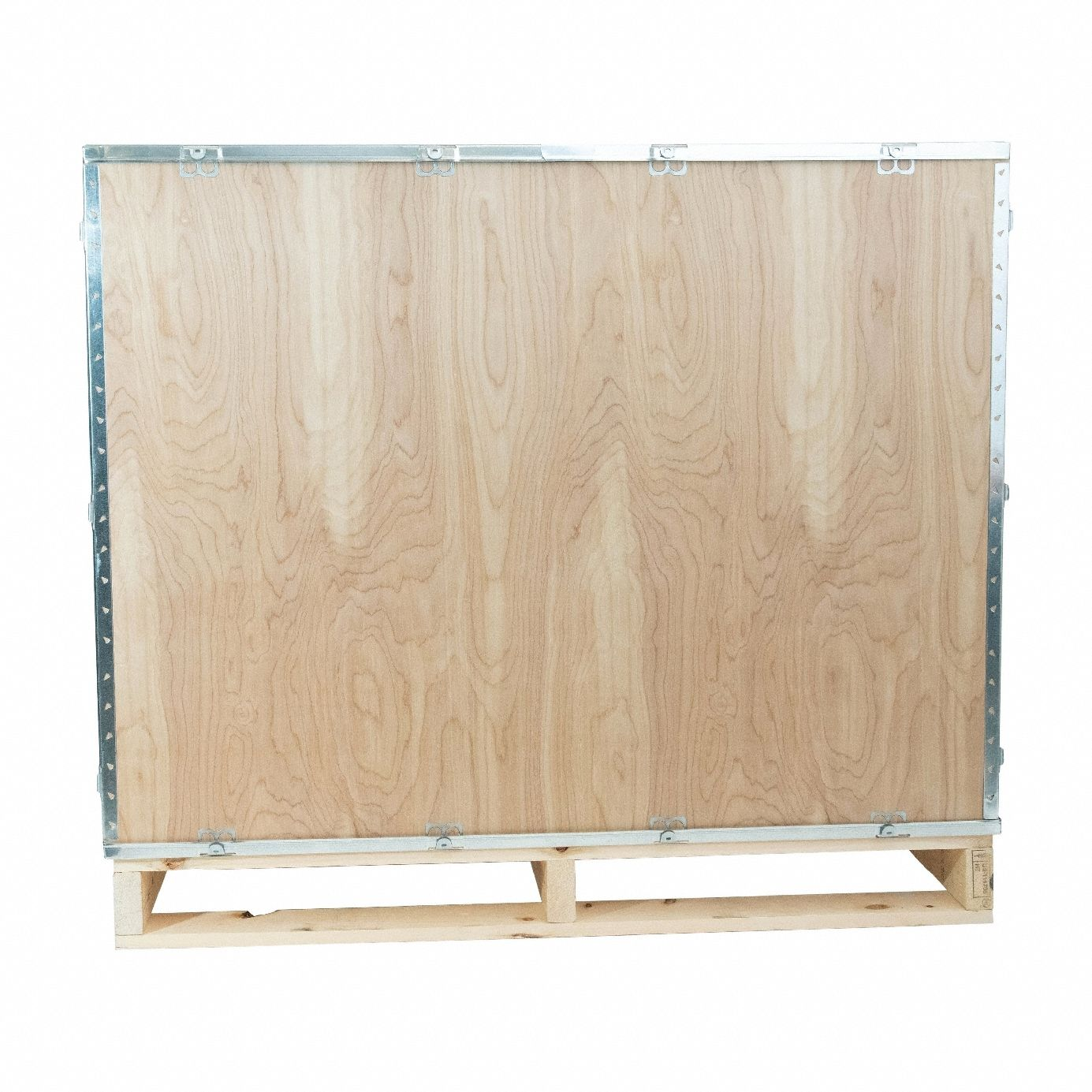 Shipping Nailess Crate, Pallet Included, 4-Way, 3,500 lb Max Load Capacity