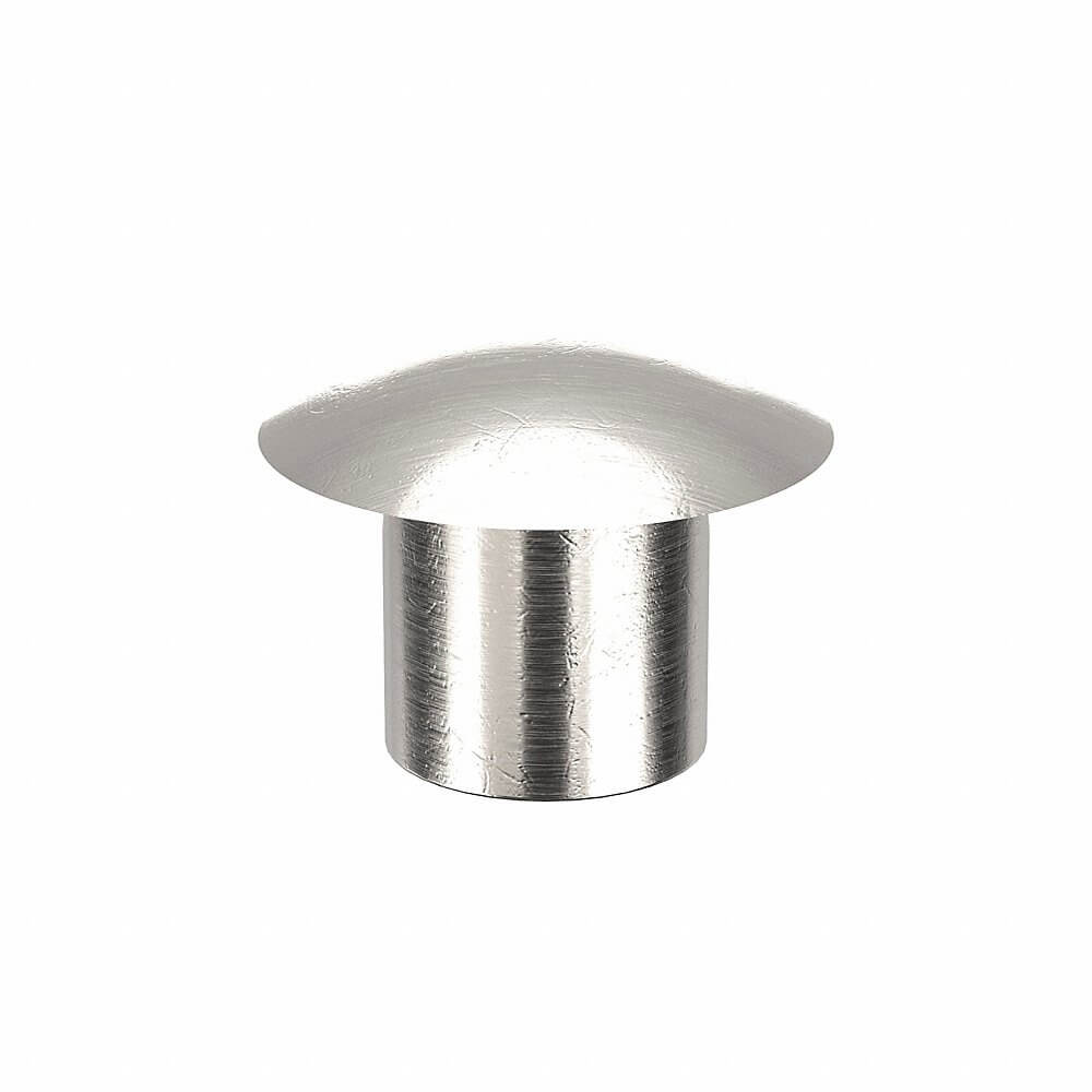 APPROVED VENDOR TAC0804-100 Semi-Tubular Rivet 1/8 X 1/8 Inch, 100PK | AA9XAJ 1HBZ5