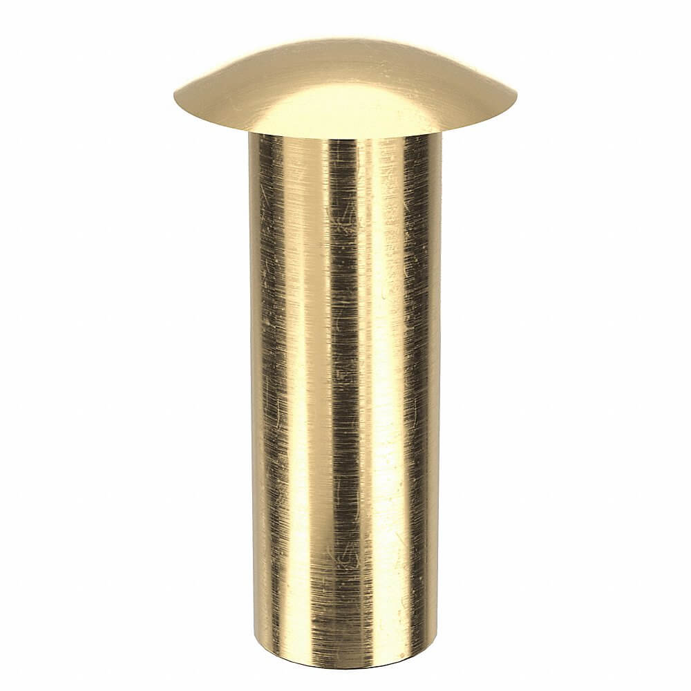 APPROVED VENDOR TBC0812-100 Semi-Tubular Rivet 1/8 X 3/8 Inch, 100PK | AA9WYY 1HBV8
